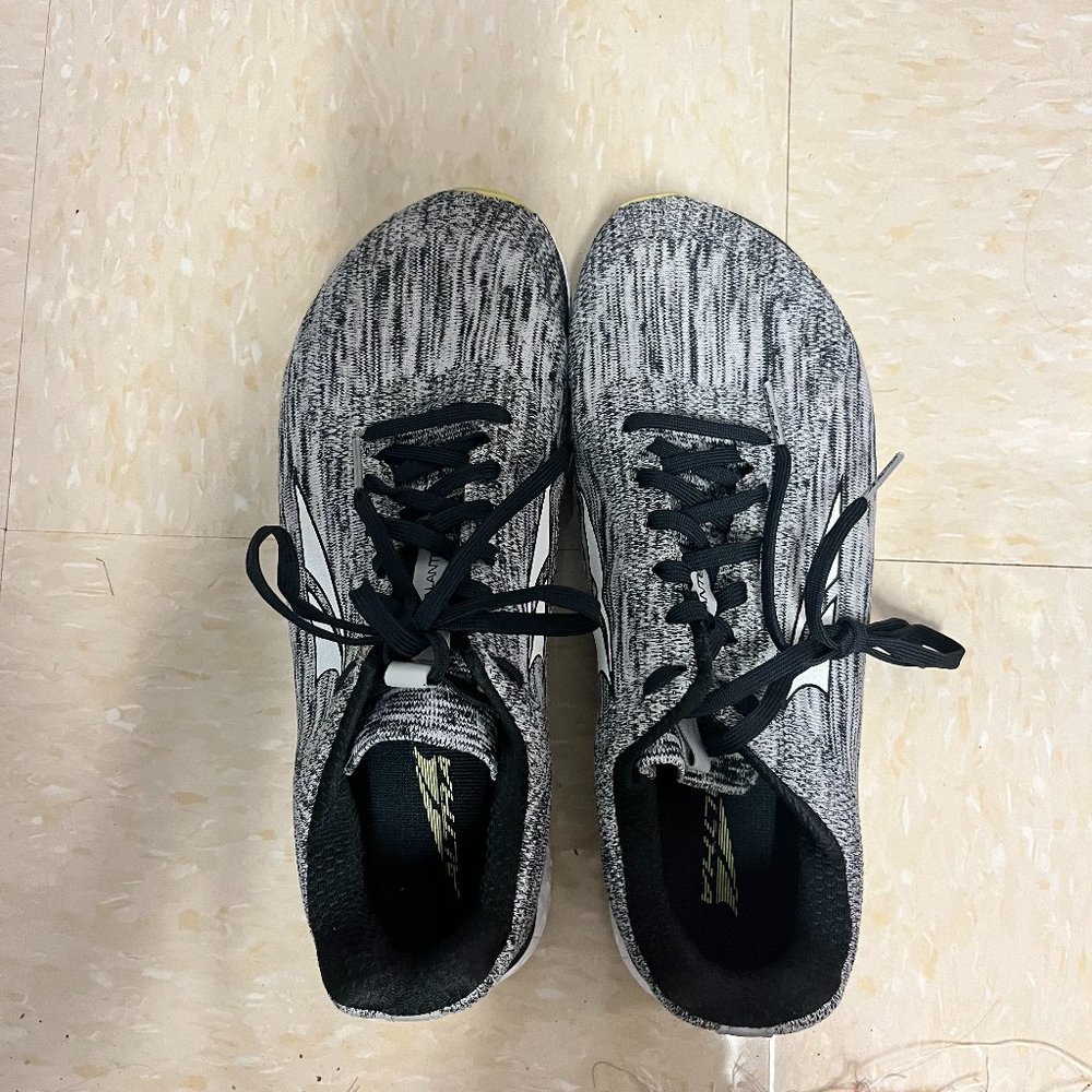 Altra Escalante EGO AFW1833G-2 Gray White Barefoot Running Shoes Lace Up Size 10